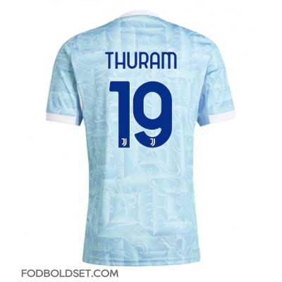 Juventus Khephren Thuram #19 Udebanetrøje 2025-26 Kortærmet Juventus Khephren Thuram #19 Udebanetrøje 2025-26 Kortærmet
